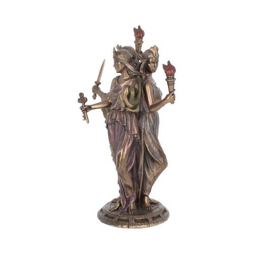 Nemesis Now - Bronzen Jonkvrouw, Moeder, Drievoudige Maan Van Het Oude Wijf Beeld 27cm Nemesis Now - Bronzen Jonkvrouw, Moeder, Drievoudige Maan Van Het Oude Wijf Beeld 27cm